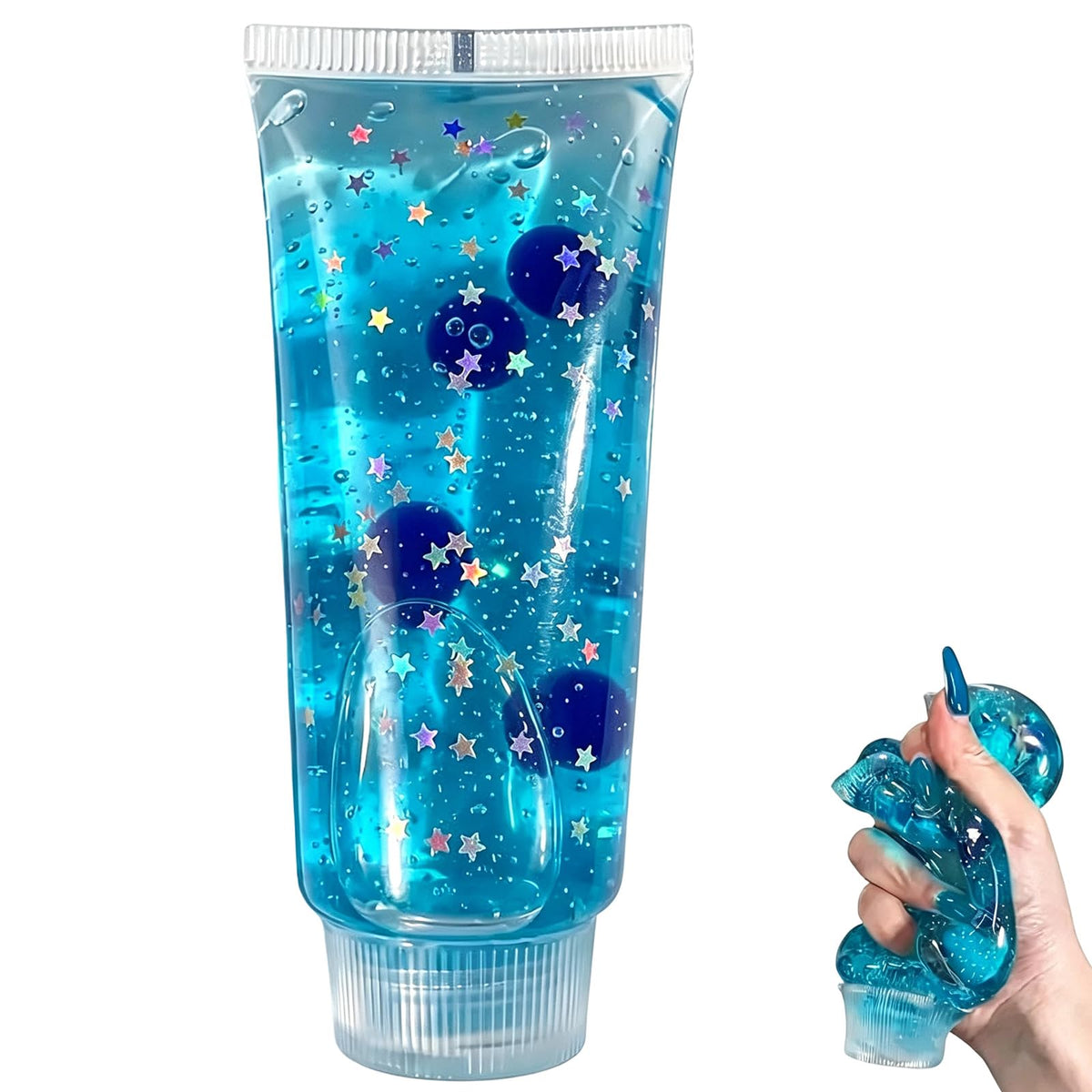 Goo Tube Blueberry squishy by Mimomo