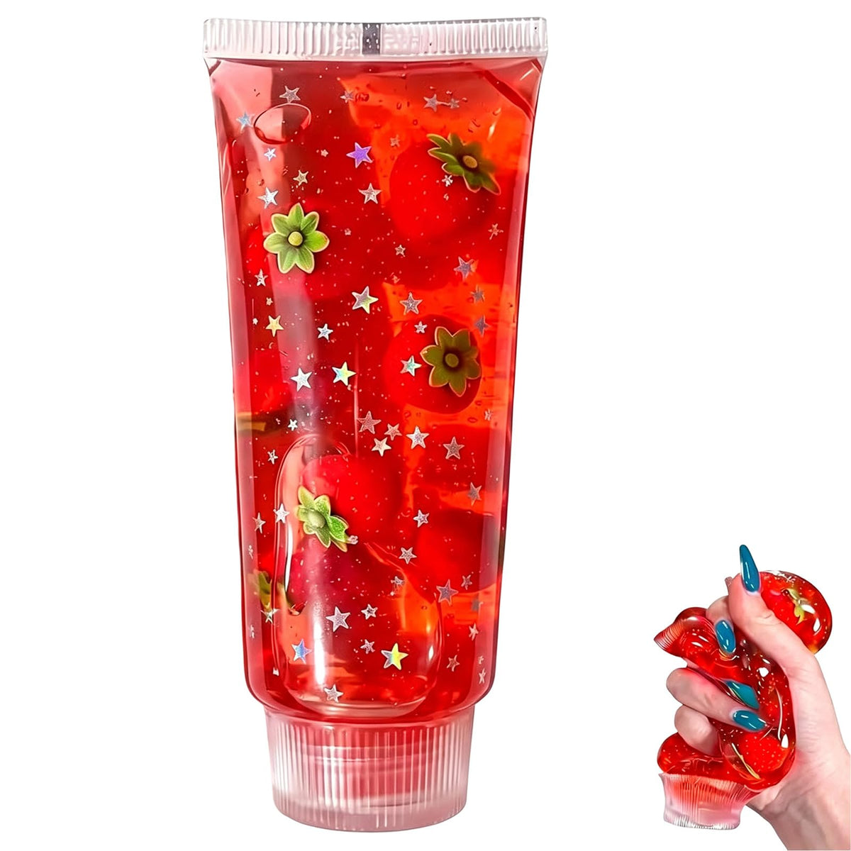 Goo Tube Cherry squishy by Mimomo