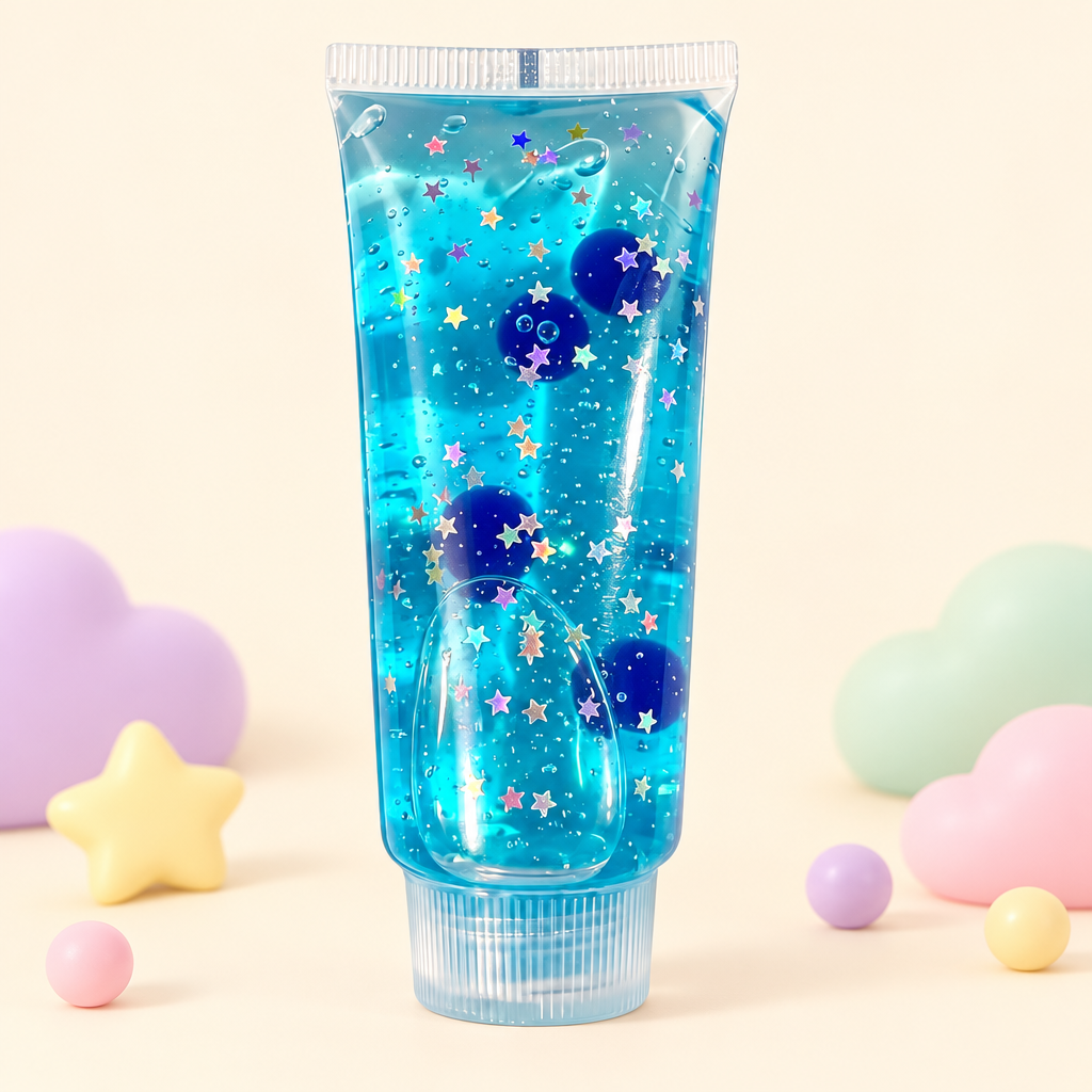 Goo Tube Blueberry squishy by Mimomo