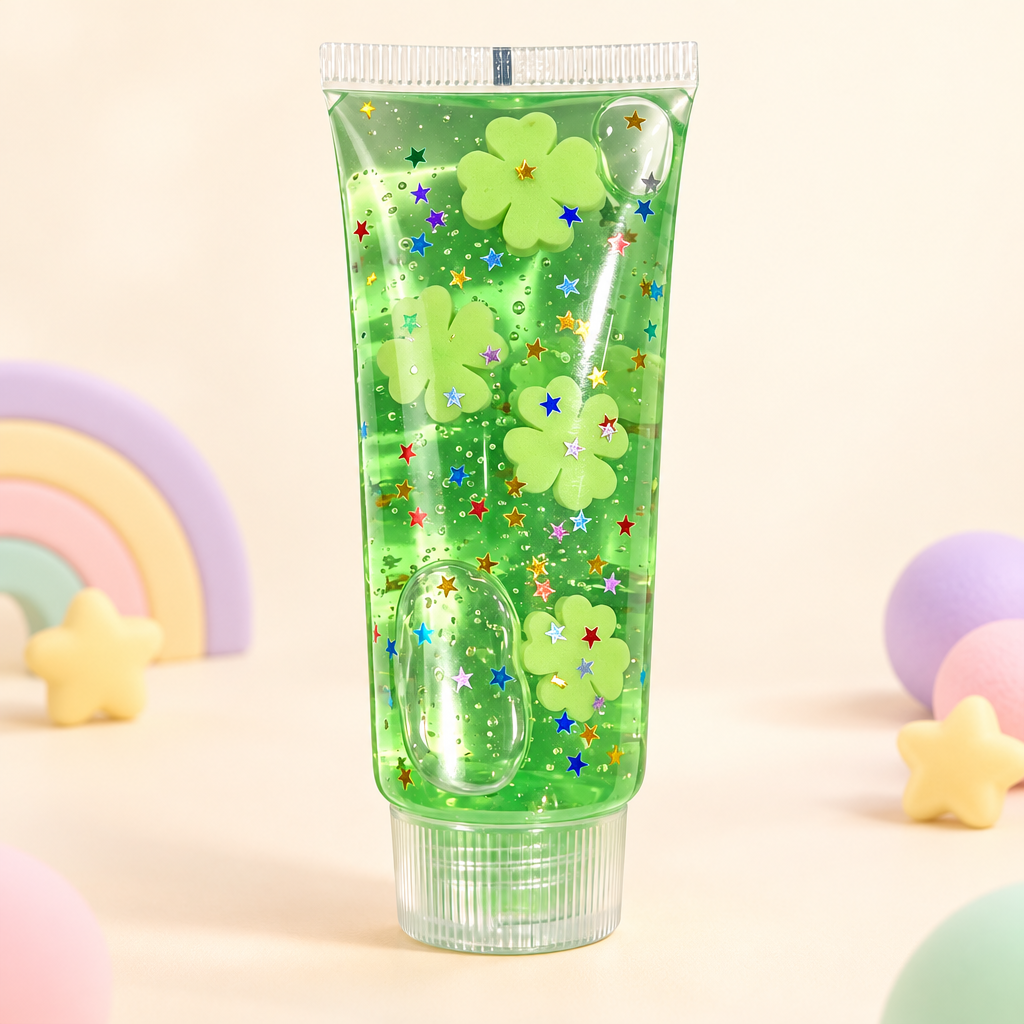Goo Tube Lime squishy by Mimomo