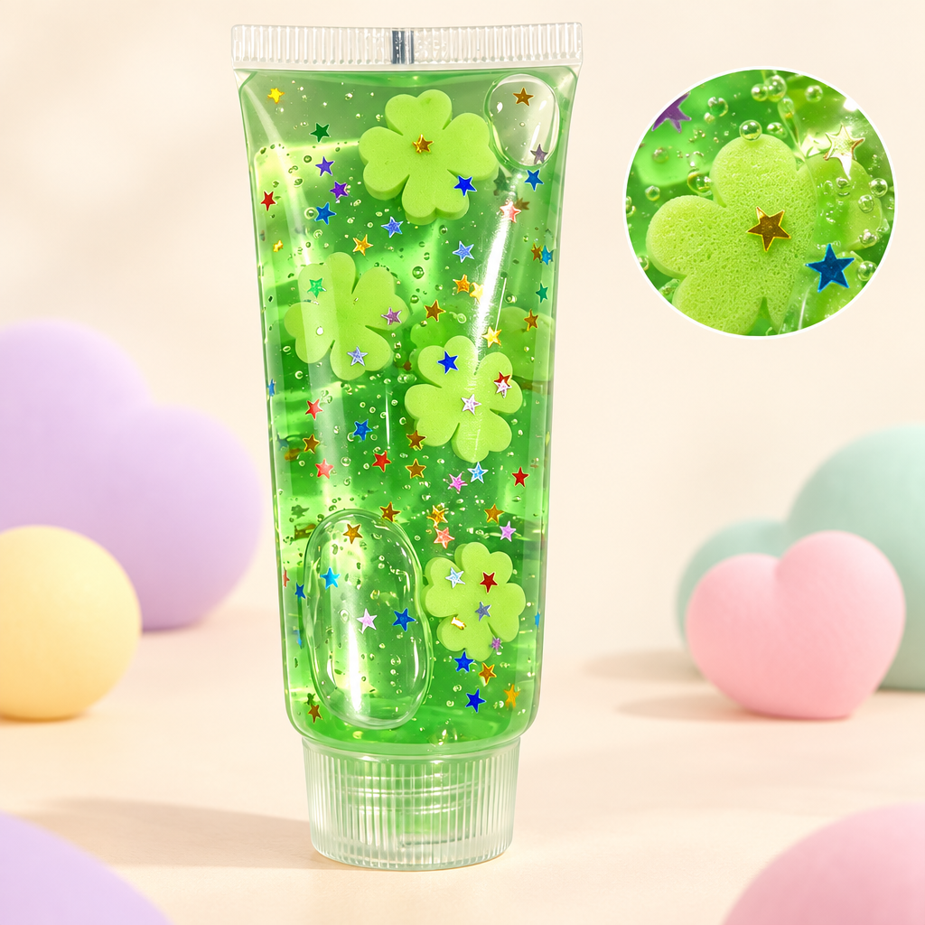 Goo Tube Lime squishy by Mimomo - texture close-up