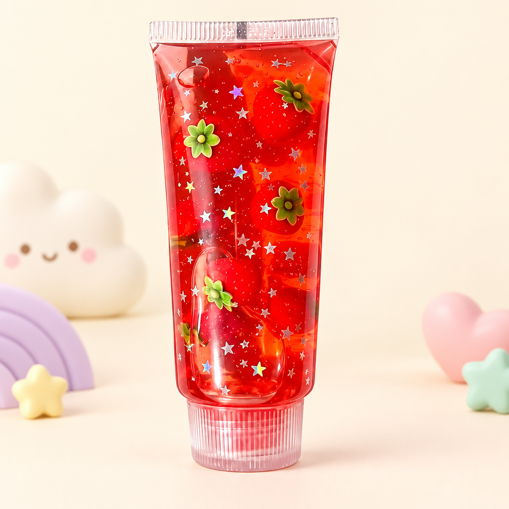 Goo Tube Cherry squishy by Mimomo