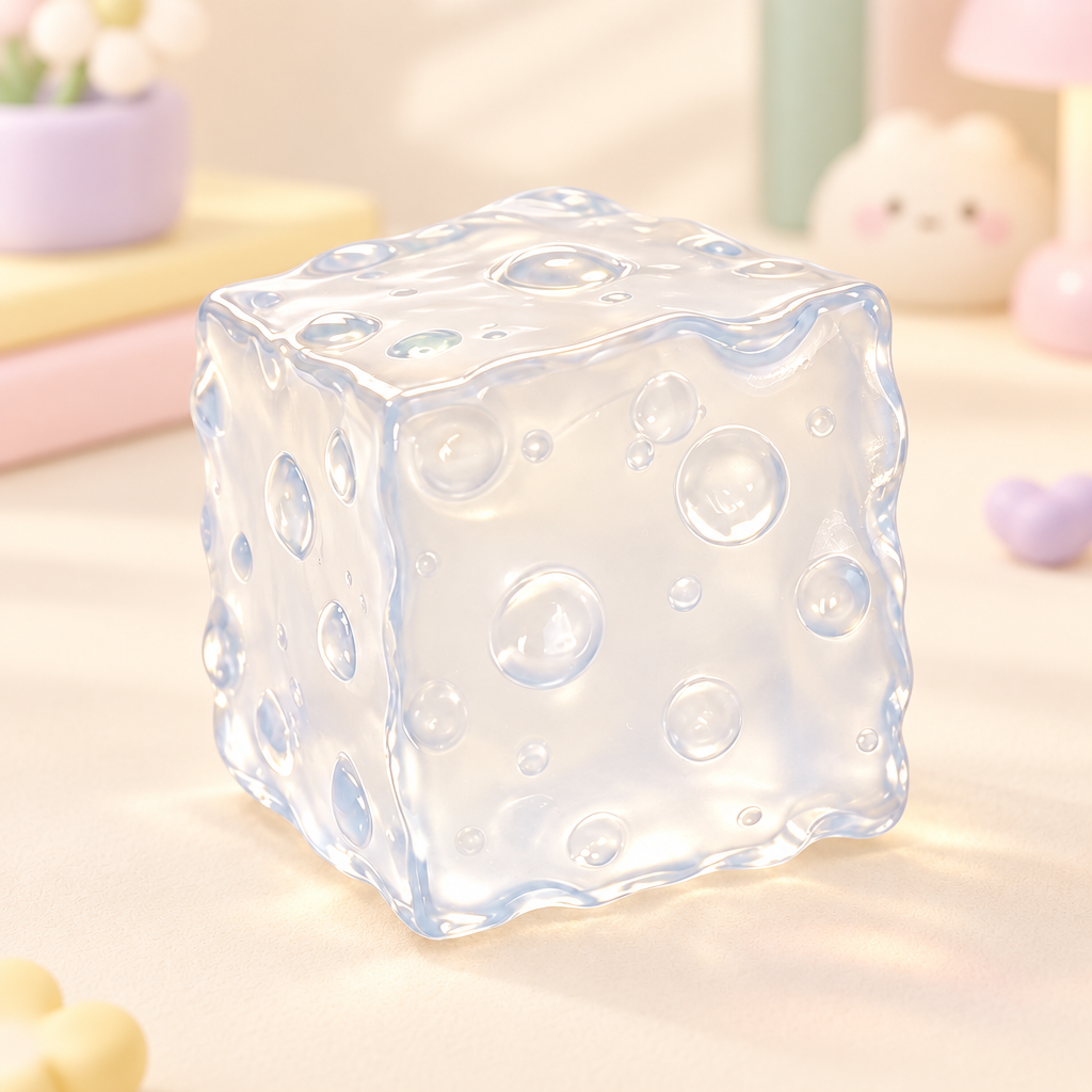 Cubie Frost squishy by Mimomo - lifestyle