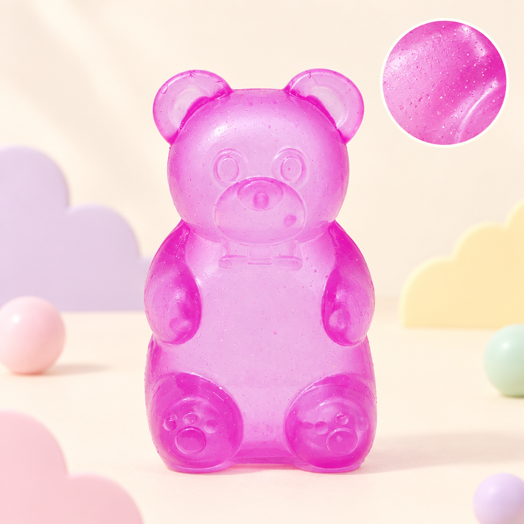 Gummo Grape squishy by Mimomo - texture close-up