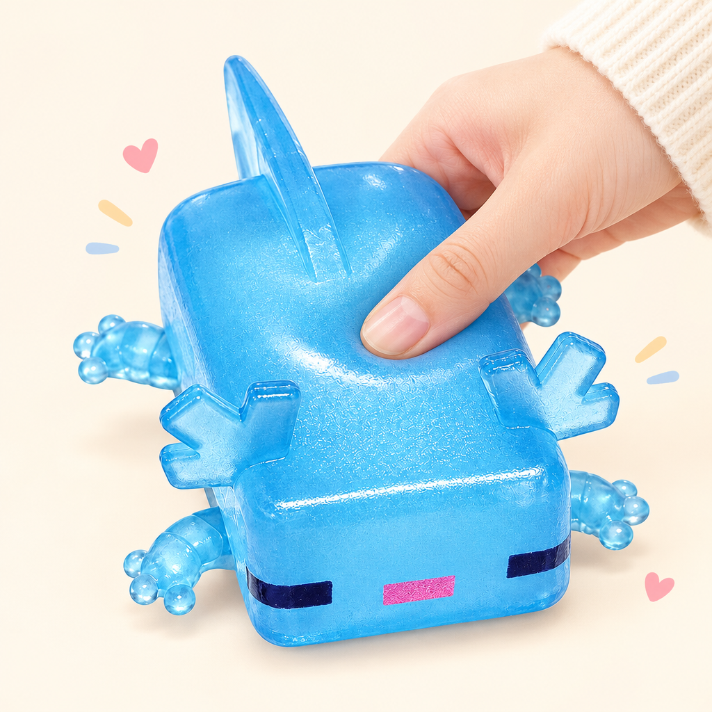Blockie Sky squishy by Mimomo - squeeze demo