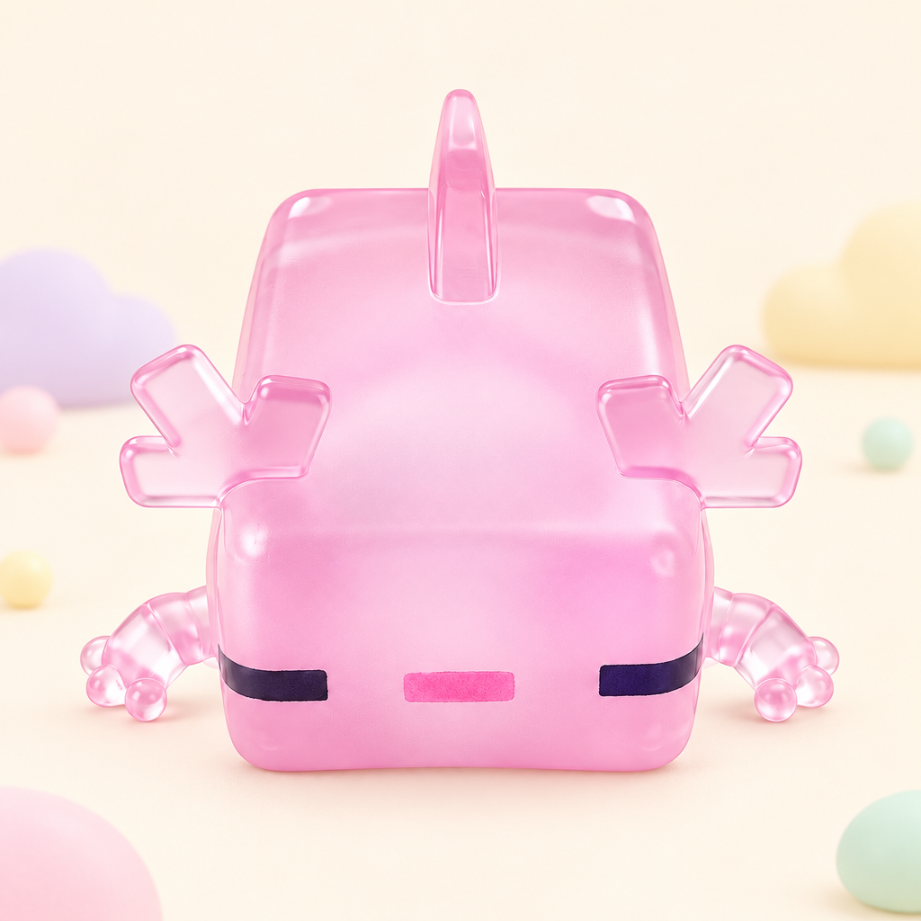 Blockie Bubblegum squishy by Mimomo