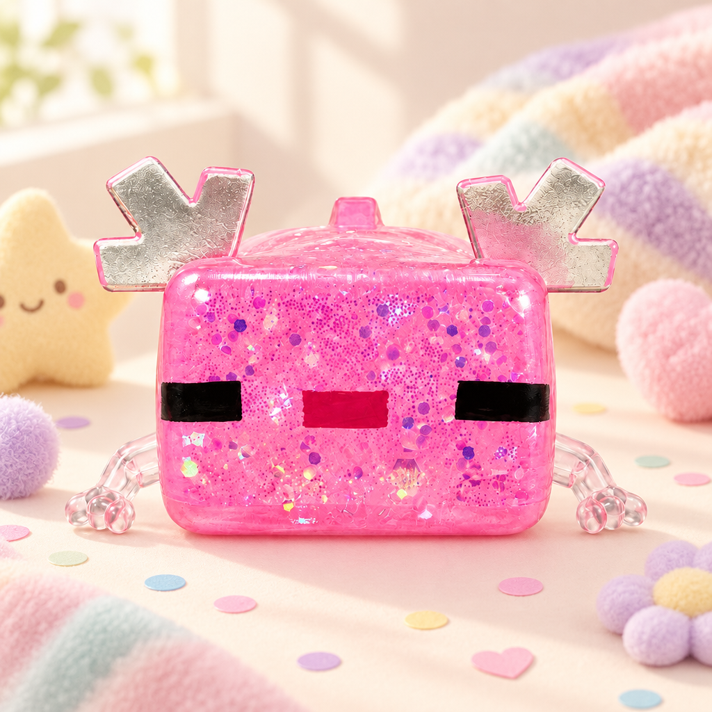 Boxy Bubblegum squishy by Mimomo - lifestyle