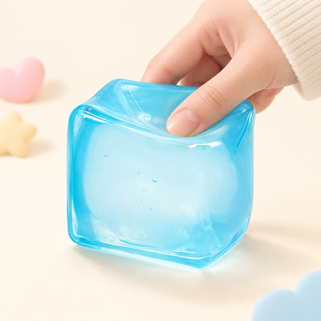 Jellie Ocean squishy by Mimomo - squeeze demo