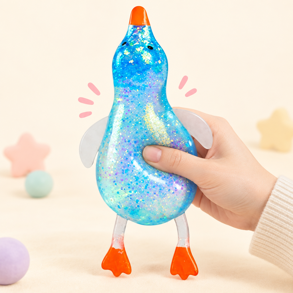 Quacky Sky squishy by Mimomo - squeeze demo