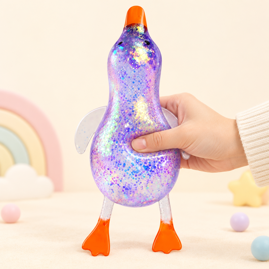 Quacky Grape squishy by Mimomo - squeeze demo