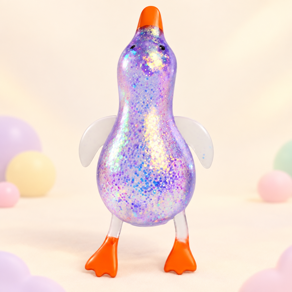 Quacky Grape squishy by Mimomo