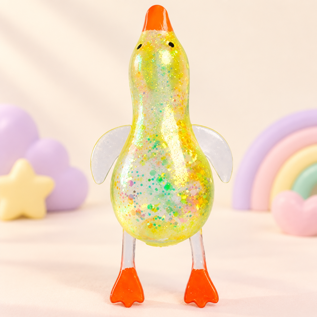Quacky Lemon squishy by Mimomo - texture close-up