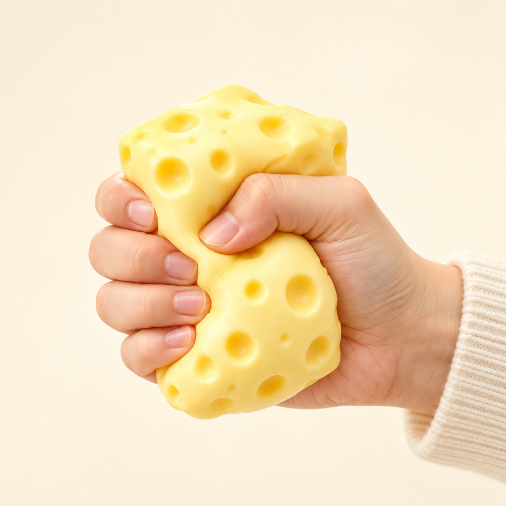 Cheesy Classic squishy by Mimomo - squeeze demo