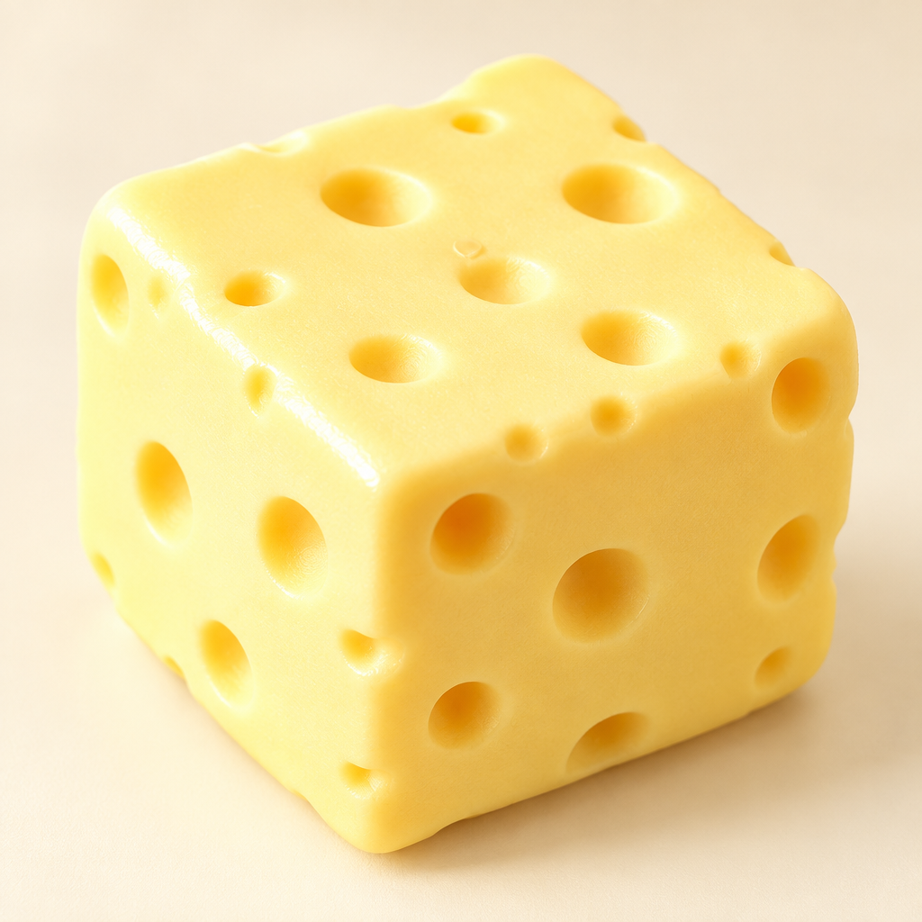 Cheesy Classic squishy by Mimomo - texture close-up